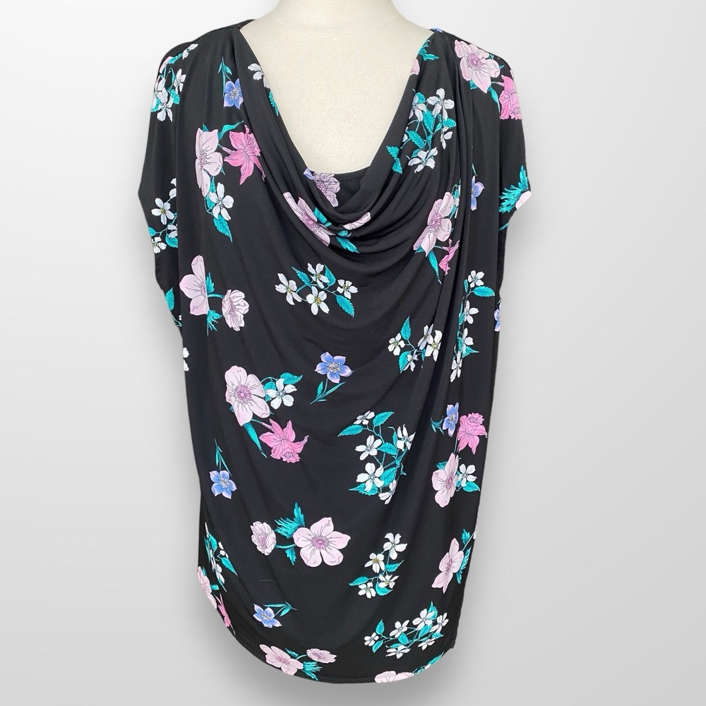Lane Bryant Size 22 /‎ 24 Blouse Top Shirt Sleeveless Stretchy Faux Wrap